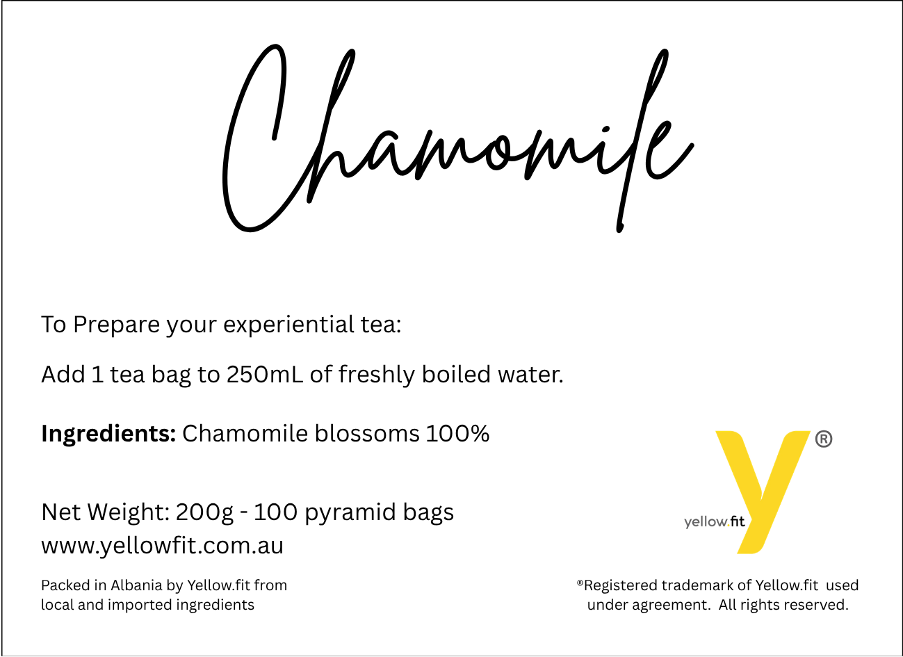 Chamomile Flower