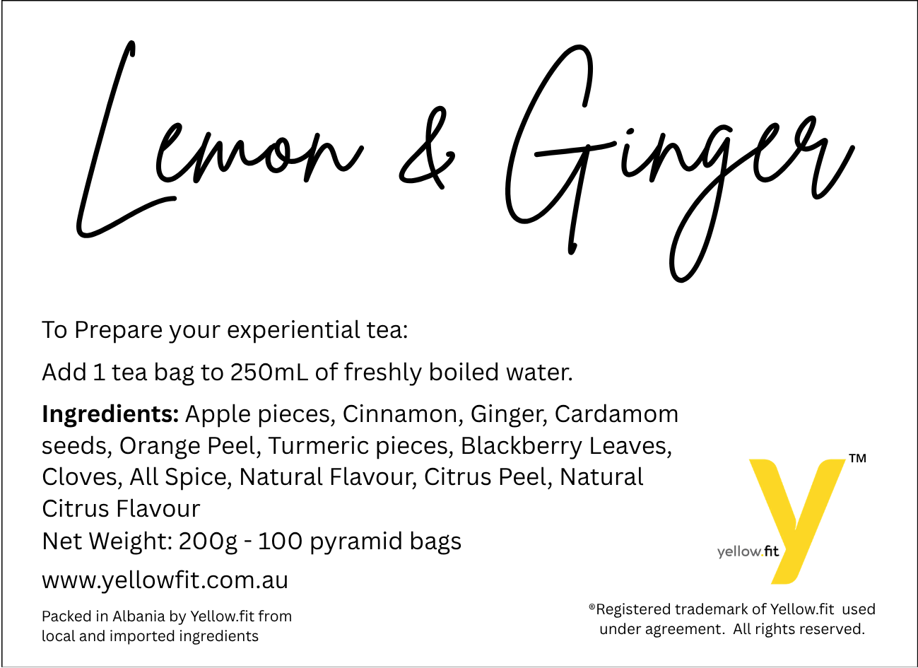 Lemon & Ginger