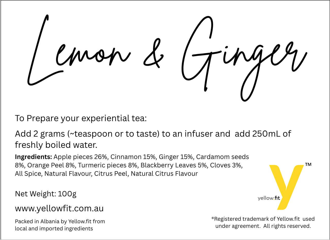 Lemon & Ginger