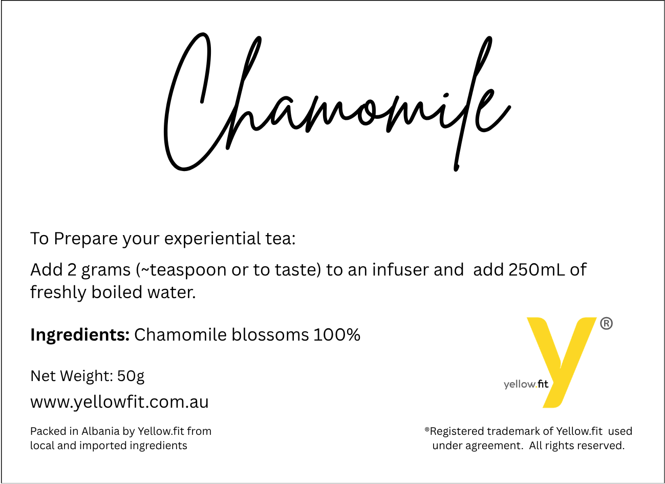 Pure Chamomile